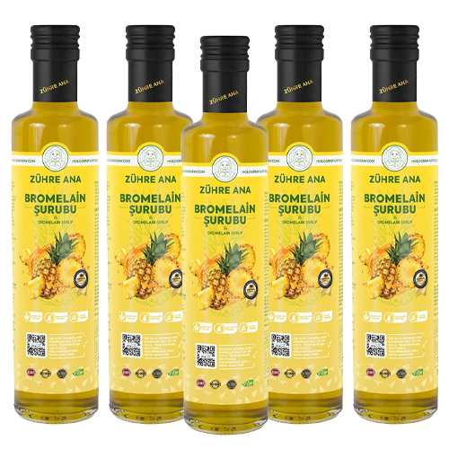 Bromelain Şurubu 5 Adet